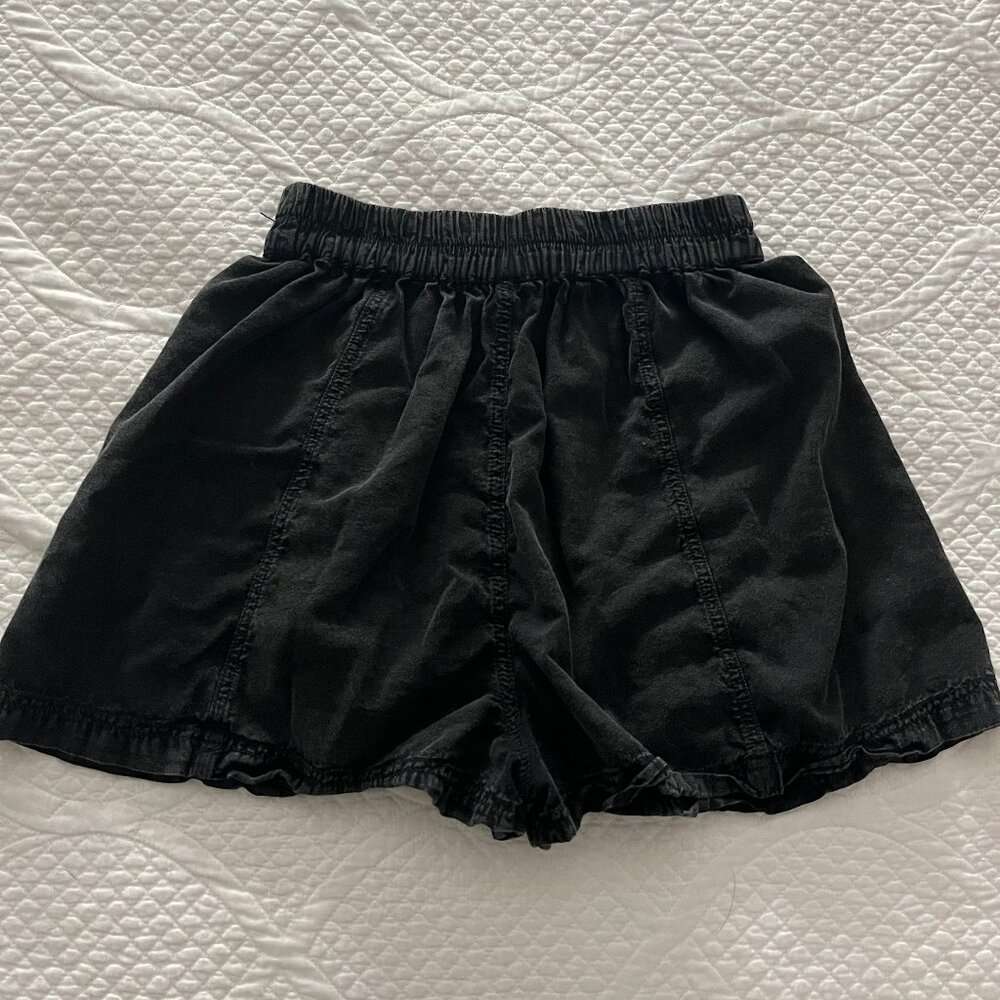Free People Get Free Poplin Pull-On Shorts